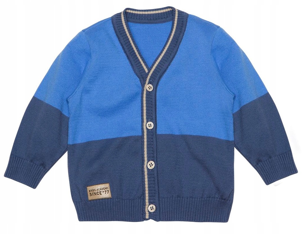 SMYKOWO Sweter dla chłopca w serek X208-08 r.110