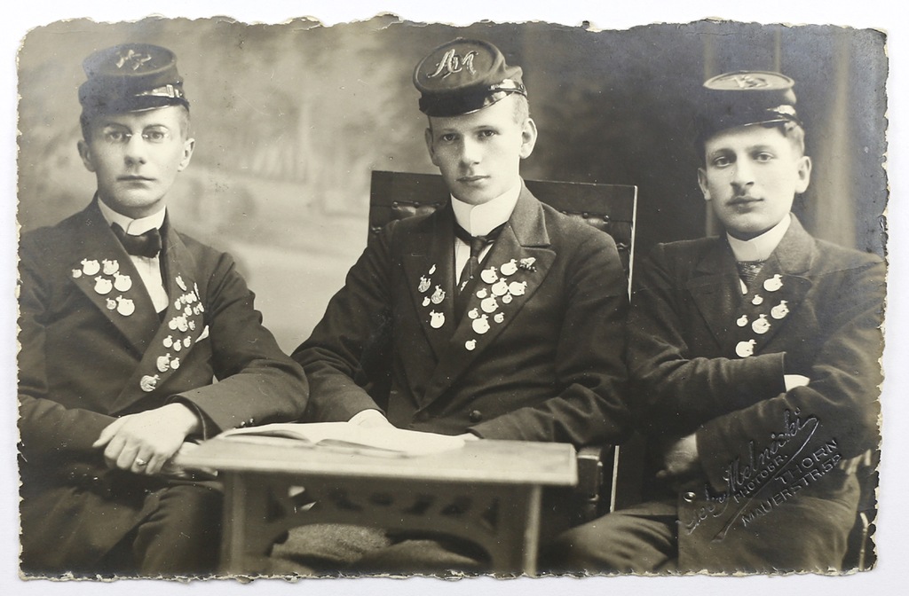 Toruń Thorn Korporacja Akademicka Portret Grupowy