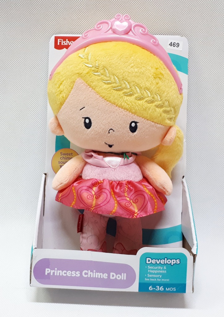 469 Fisher Price księżniczka Princess Chime Doll