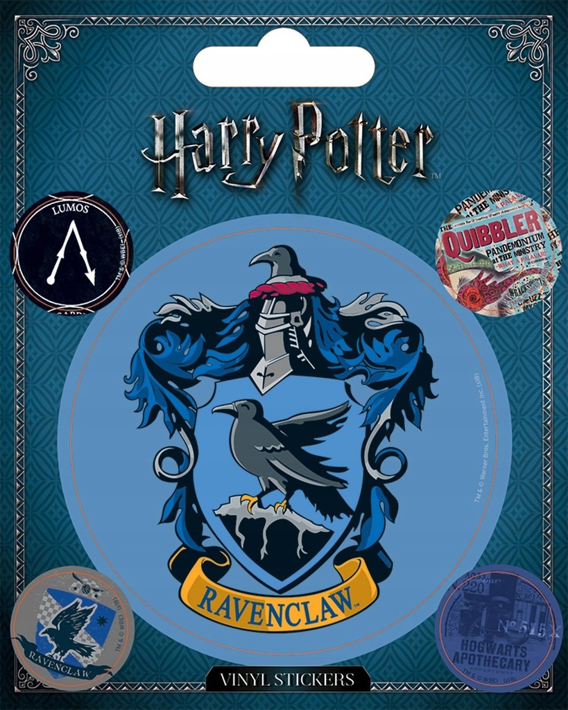 Harry Potter Ravenclaw - naklejki filmowe 10x12,5