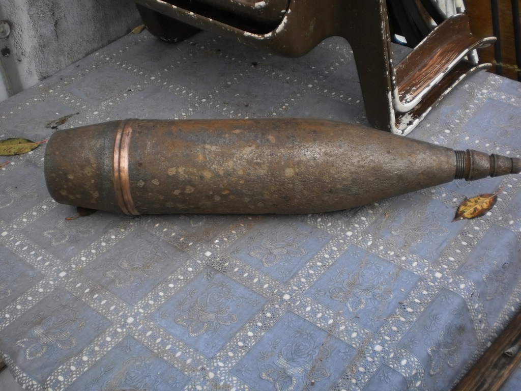 Pocisk 122 mm odłamkowo burzący Sowiecki II wojna