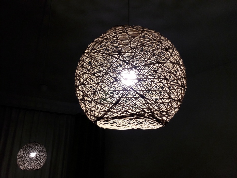 Lampa sznurkowa Lampy z sznurka DIY Lampa sznurek