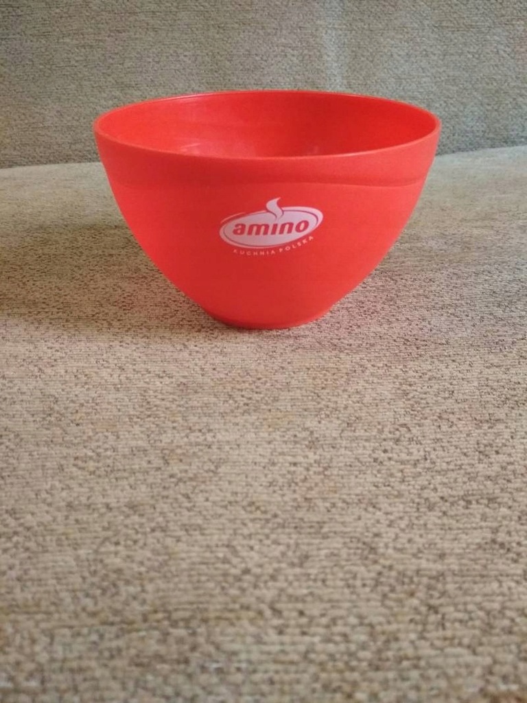 >MISKA na zupę AMINO 400ml czerwona + GRATIS!!!