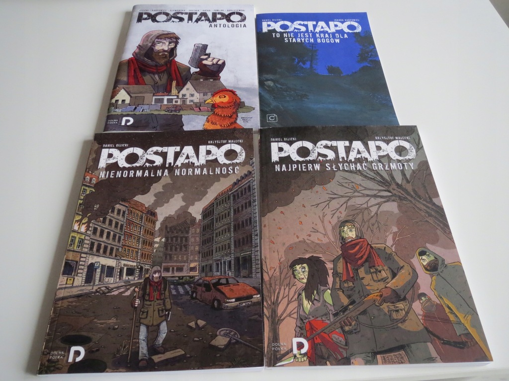 Postapo 1,2 + antologia + Karpowicz