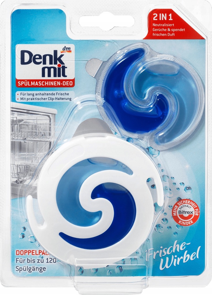Denk mit zapach do zmywarki 2szt DE