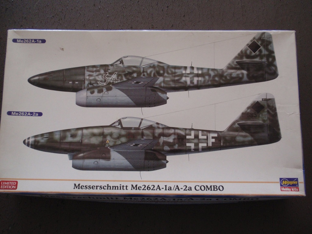 Me 262A-1a/A-2a- COMBO Hasegawa