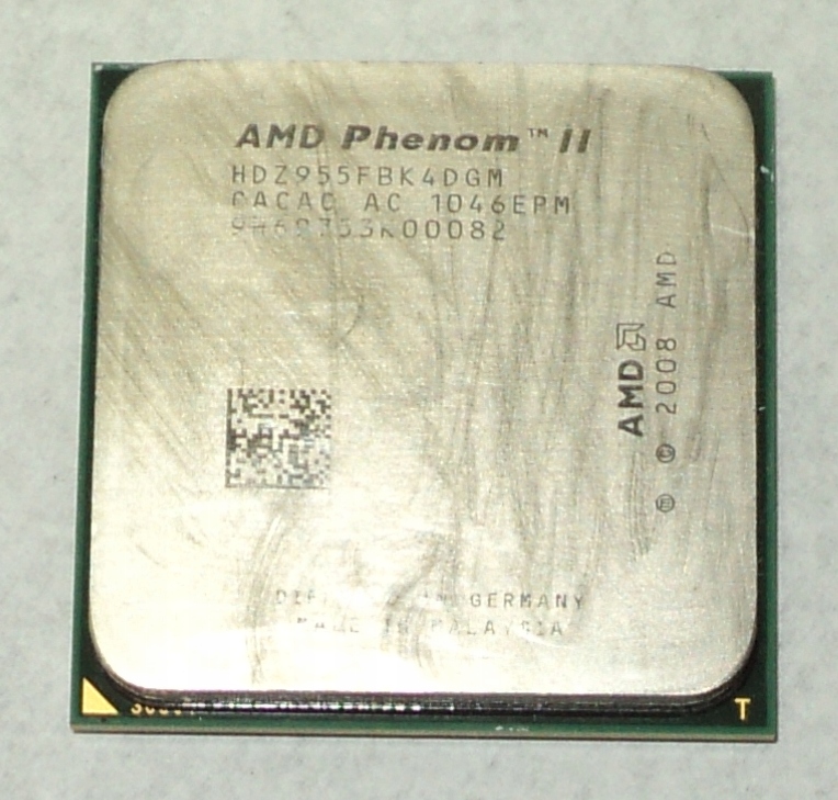 Разгон процессора amd phenom ii x4 955