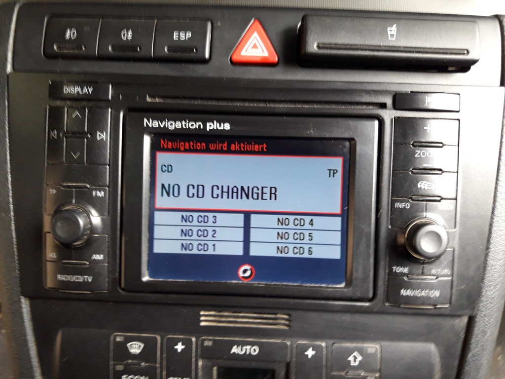 AUDI A4 B5 RADIO NAWIGACJA 2 DIN