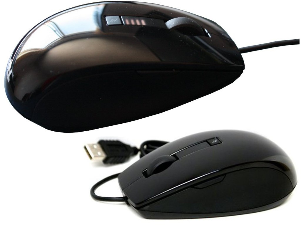 DELL J660D CZARNA MYSZKA REGULACJA 1600DPI FV GW