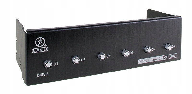 Lian Li BZ-H06B SATA Power Switch - black