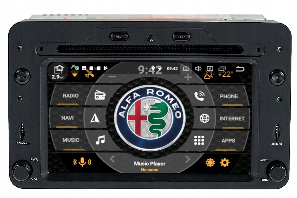 RADIO NAWIGACJA ALFA 159 BRERA SPIDER ANDROID zPL