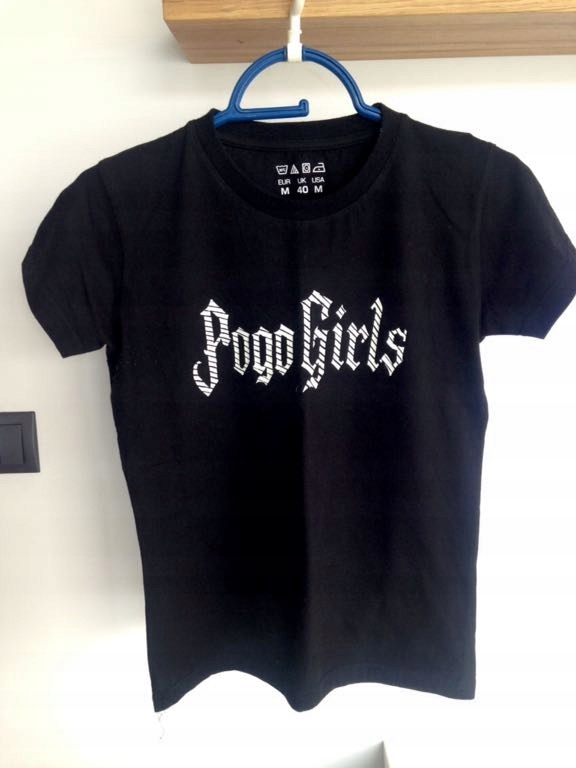 Koszulka t-shirt POGO GIRLS 38 M czarna