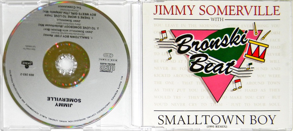 Jimmy Somerville Bronski Beat - Smalltown Boy 1991