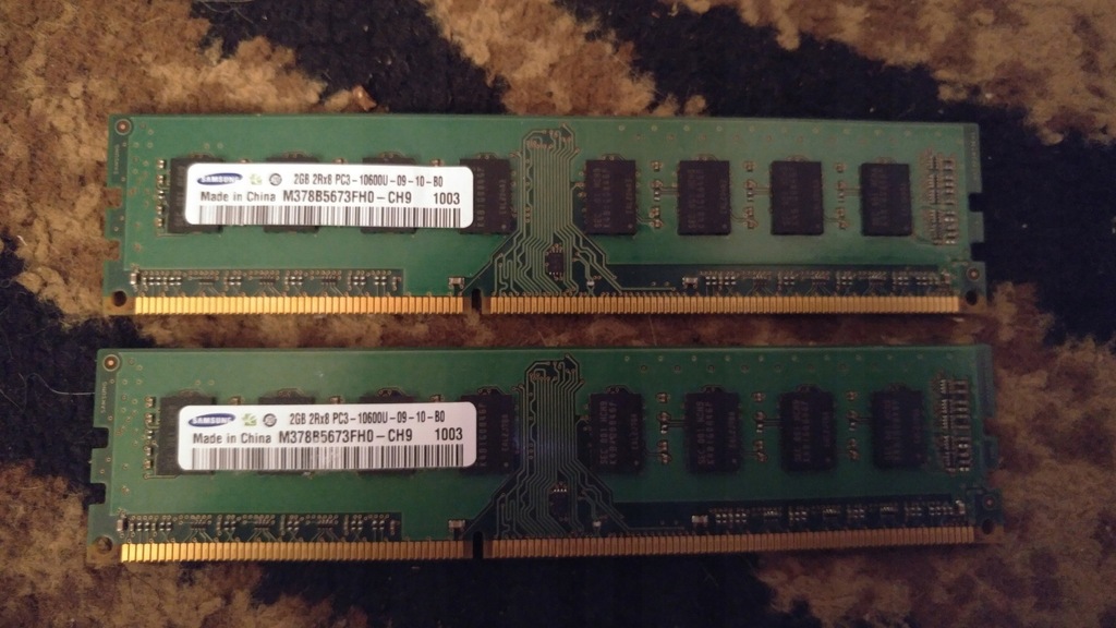 Pamięć ram 2GB DDR3 SAMSUNG sprawne
