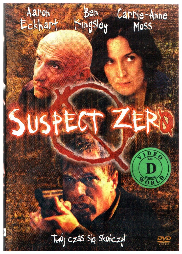 Sprawca Zero DVD (Carrie-Anne Moss)