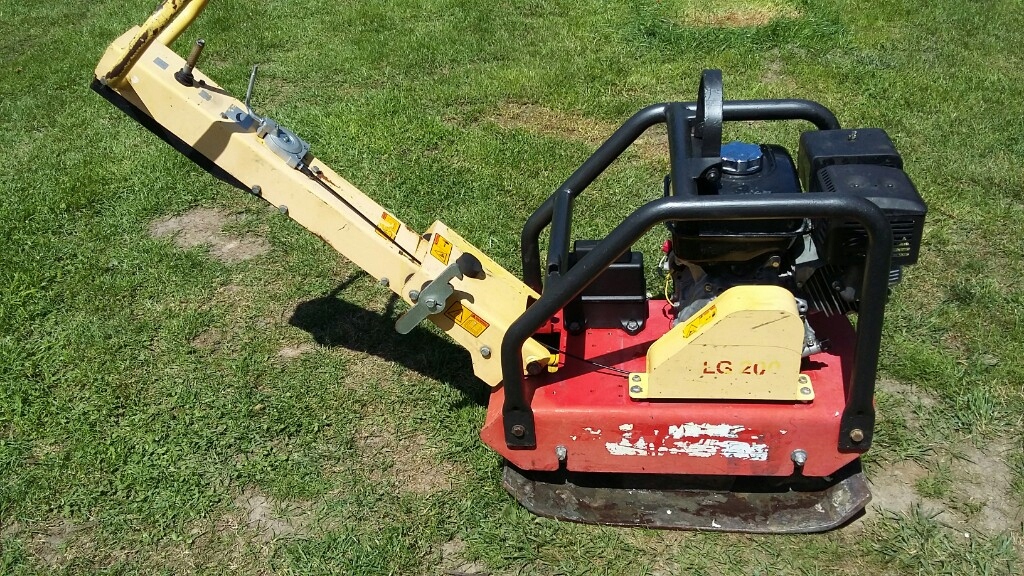 Zageszczarka dynapac 250kg Honda gx270
