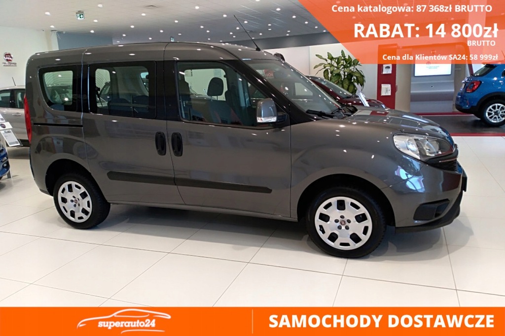 Fiat Doblo Easy 120KM 7 osobowy Pakie