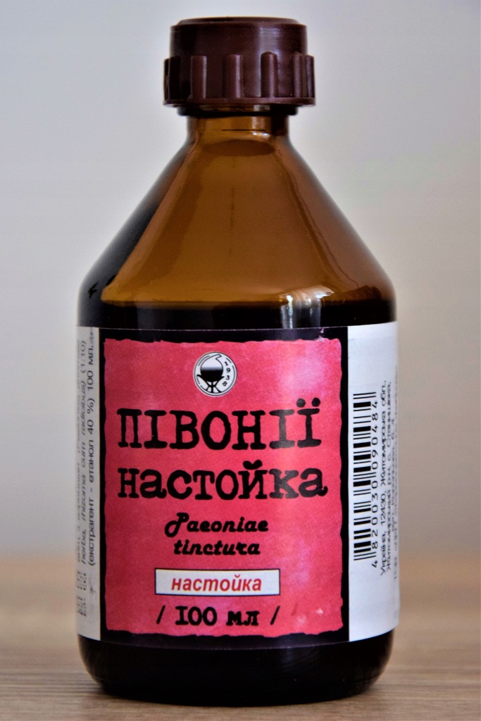 PIWONIA ZWISŁA wyciąg 100 ml BEZSENNOSC, DEPRESJA