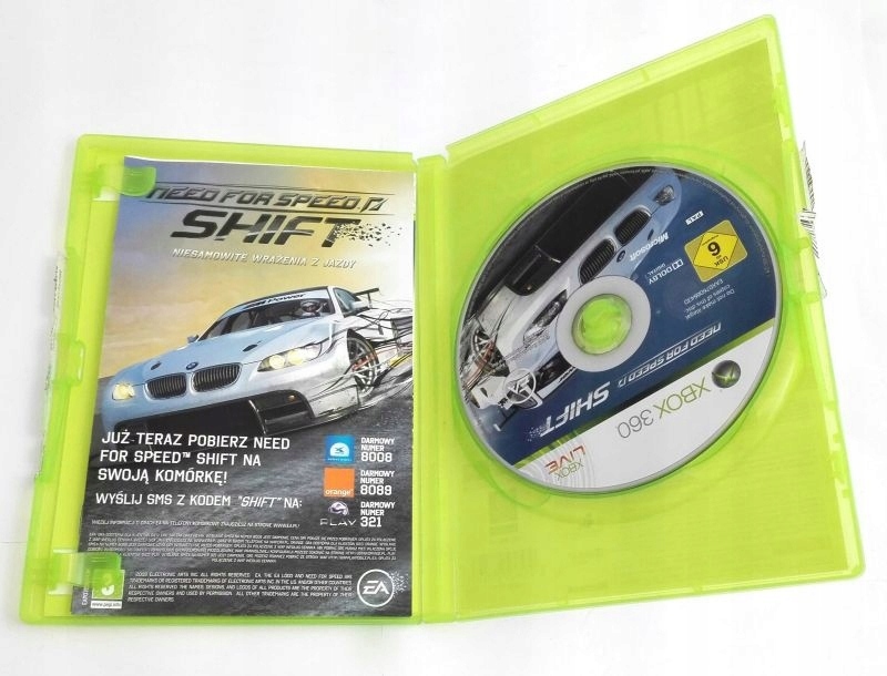 NEED FOR SPEED SHIFT XBOX 360