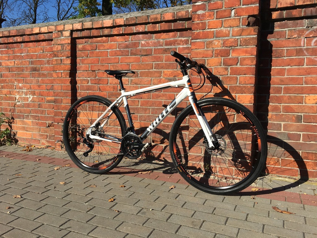 Rower Crossowy WHITE STREET COMFORT LITE DEORE XT