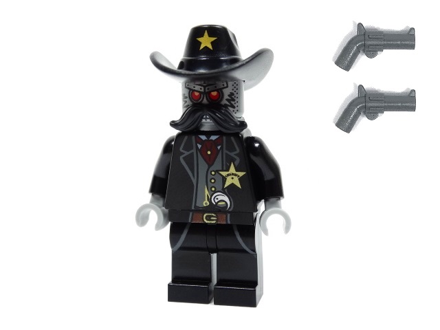 LEGO MOVIE FIGURKA SZERYF SHERIFF NOT-A-ROBOT
