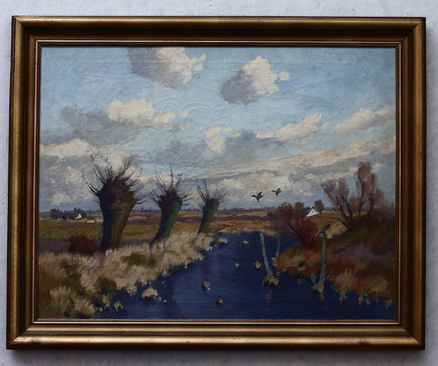 Johan Jacobsen (1883) piękny obraz znanego malarza