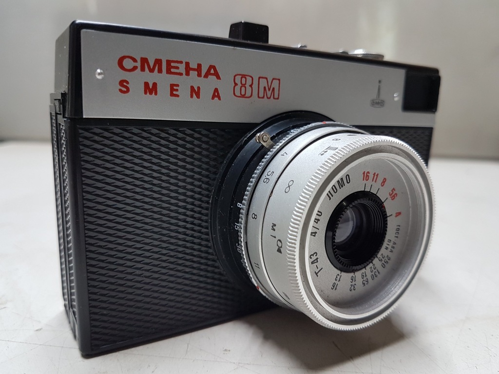 radziecki aparat CMEHA SMENA 8M OMO