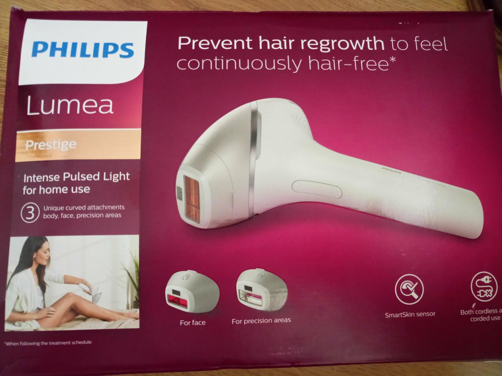 Depilator Philips Lumea Prestige BRI953 3 KONCÓWKI