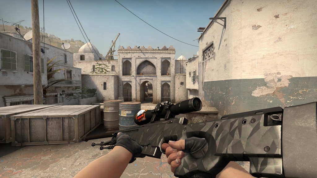 AWP Graphite/Grafit FN CS:GO SKIN