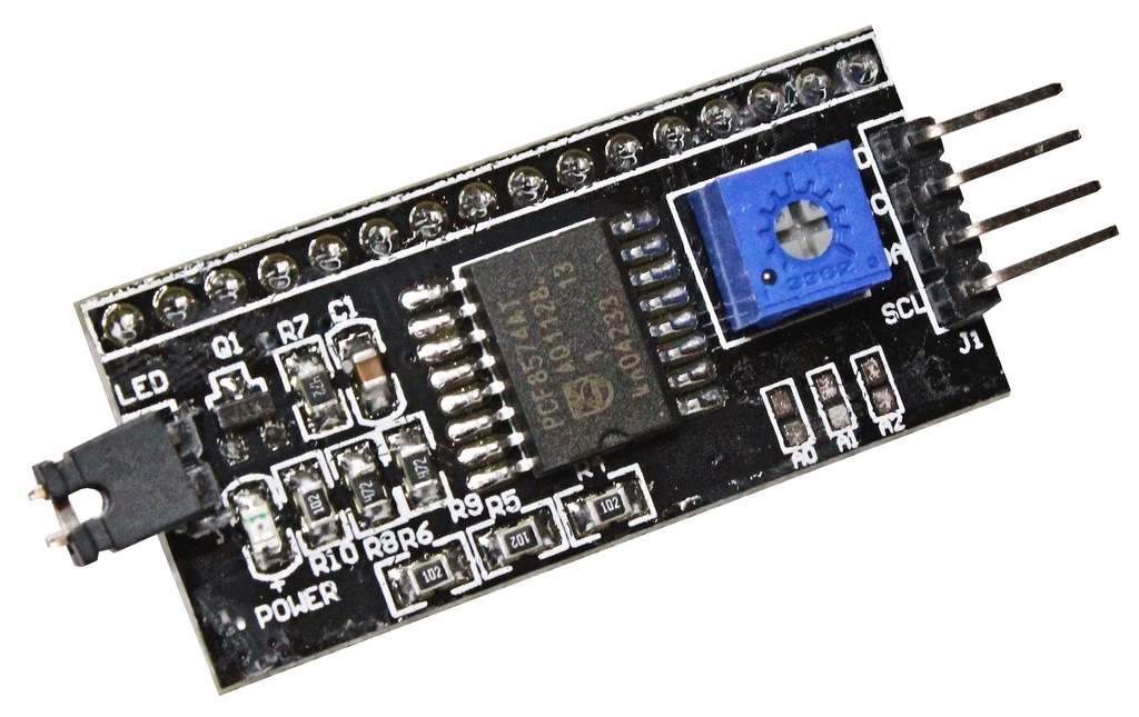 KONWERTER I2C LCD1602 2004 ARDUINO LUBLIN P1