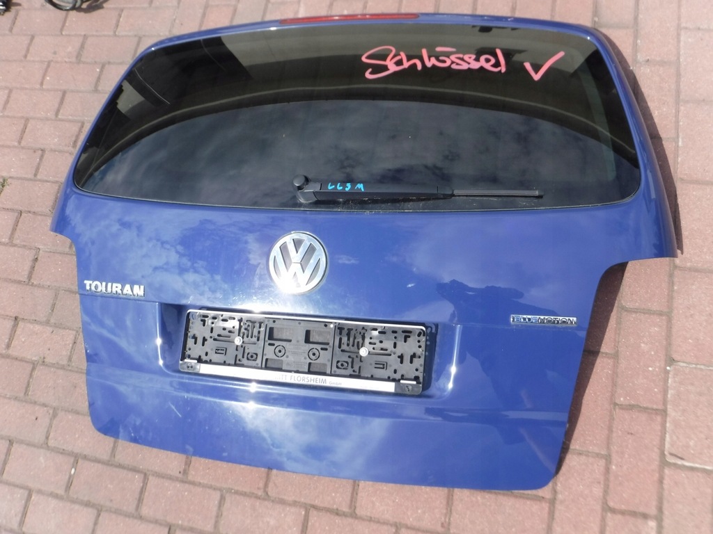 KLAPA TYLNA TYŁ VW TOURAN LL5M