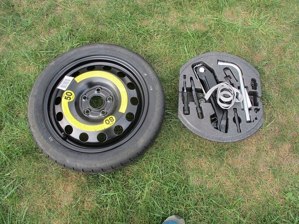 Koło Dojazdowe Zapasowe Audi A3 8P T125/70 R16