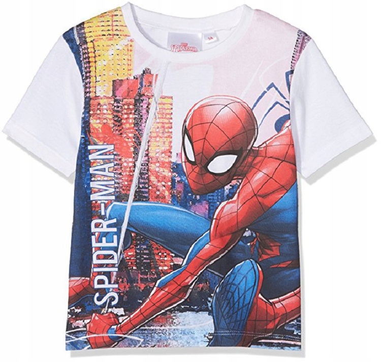 Spiderman Koszulka dla chłopca Tshirt Marvel 116cm