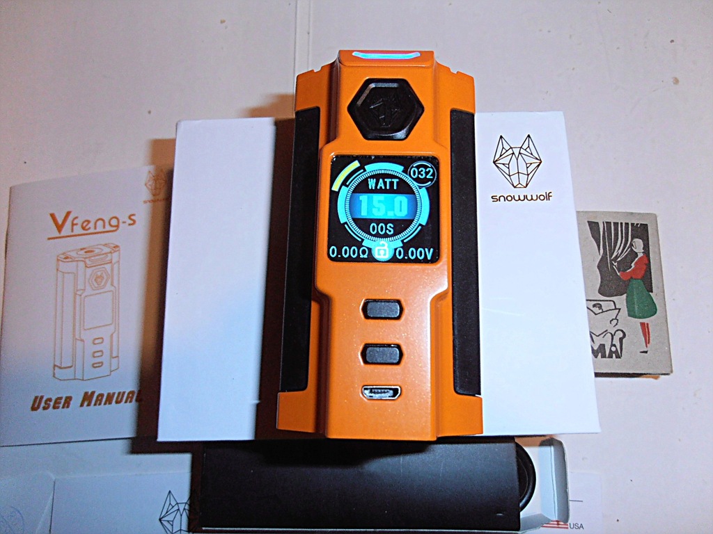 Vaporyzer Mod Snowwolf Vfeng S 230Watt.