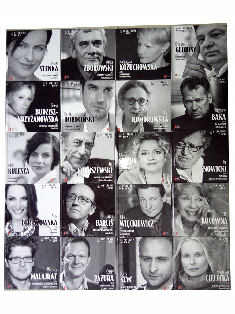 MISTRZOWIE SŁOWA 2 AUDIOBOOK x 20 CD*