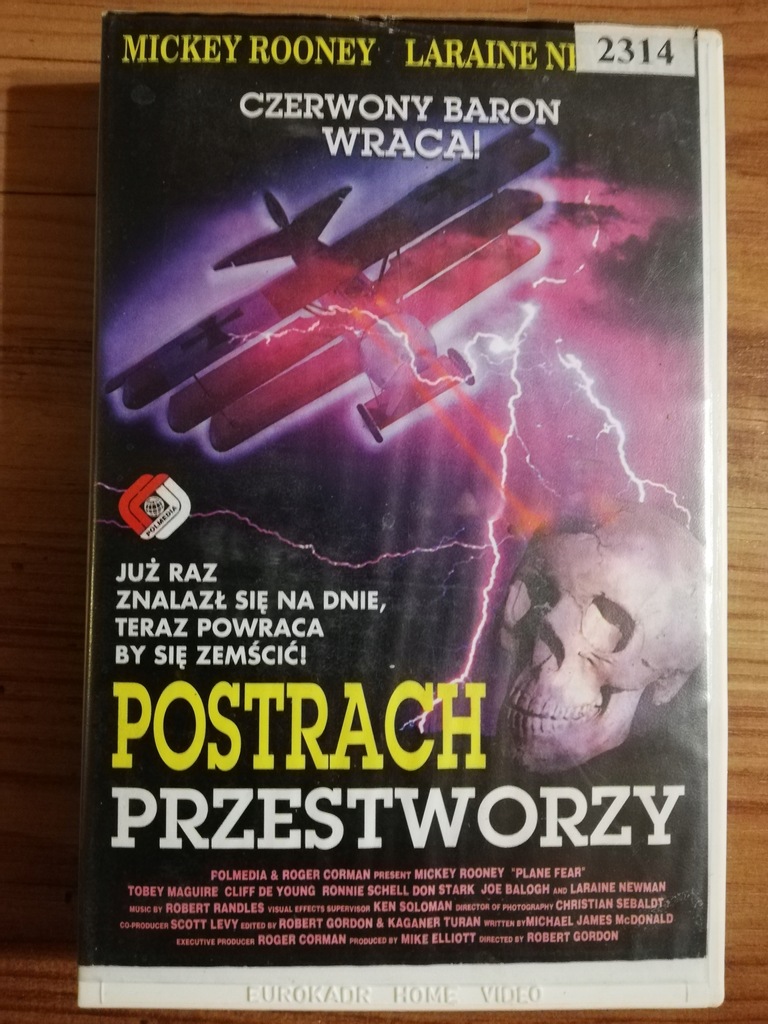 POSTRACH PRZESTWORZY/ ZEMSTA CZERWONEGO BARONA VHS