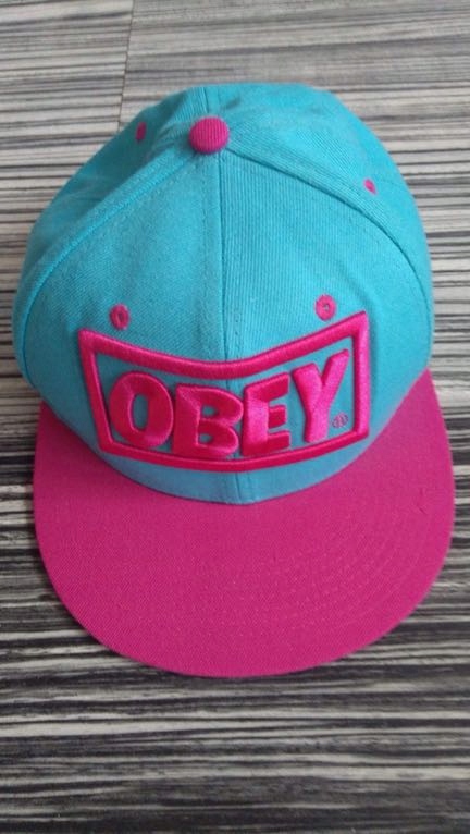OBEY czapka full cap neon dill