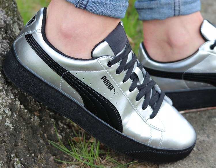 puma vikky platform metal