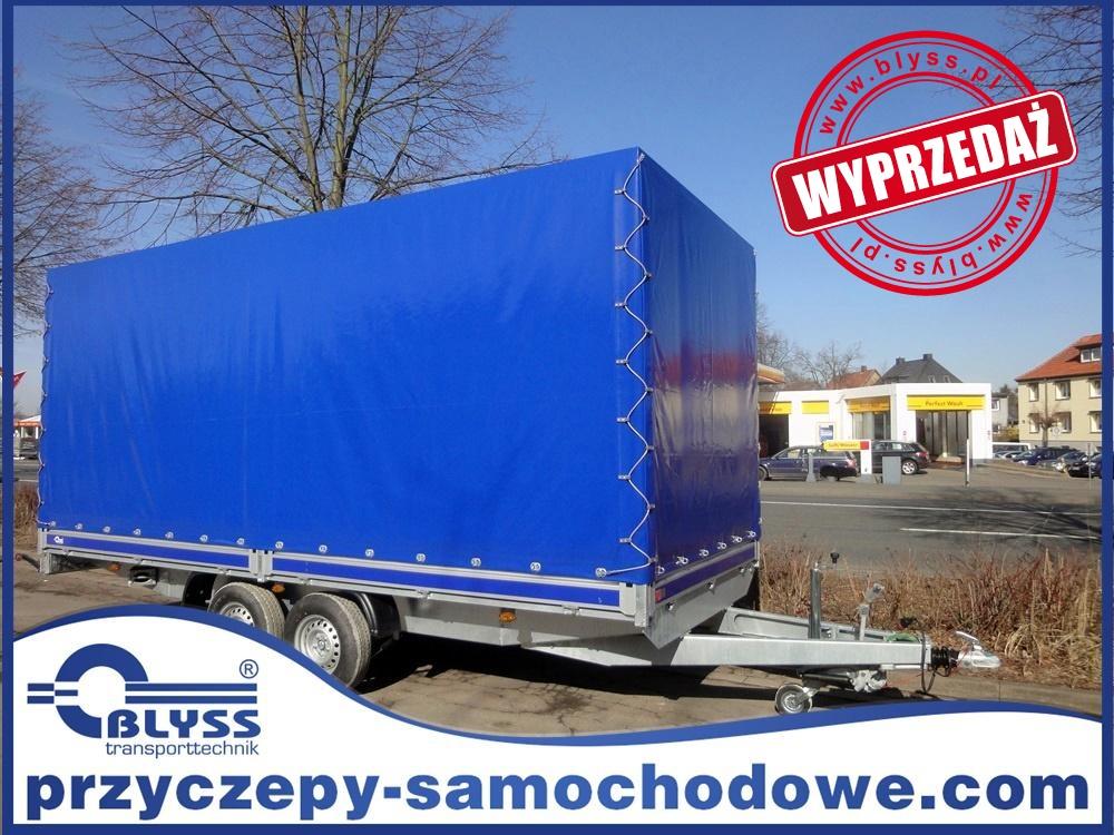 NOWA PRZYCZEPA TOWAROWA SKRZYNIA  627x205x200 BLYS