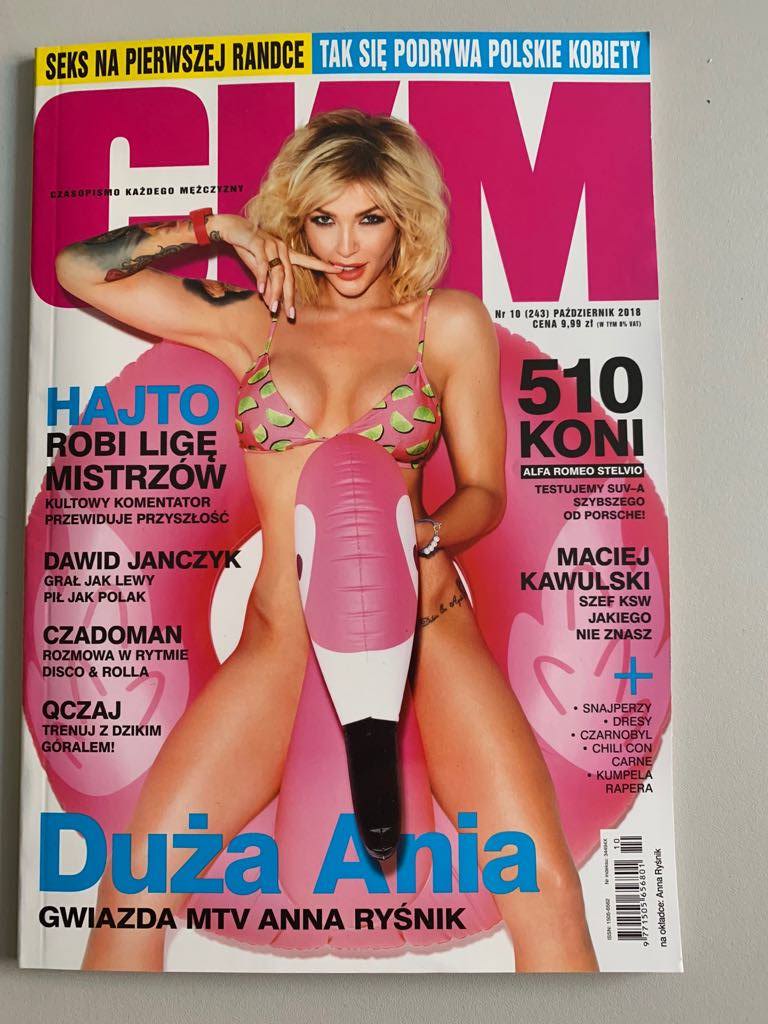CKM Październik 2018 - Gwiazda MTV Anna Ryśnik