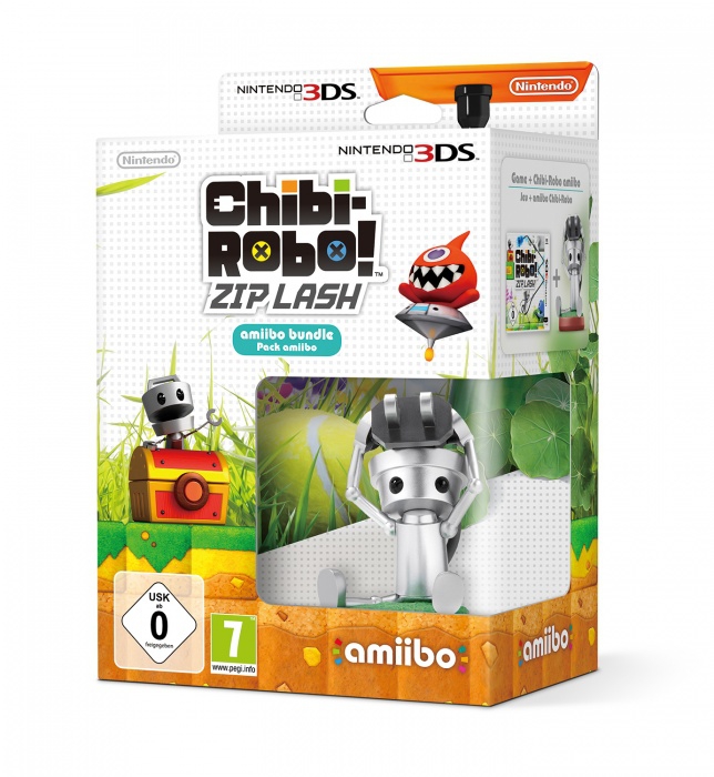 Nintendo 3DS Chibi-Robo ! Zip Lash + amiibo NEW