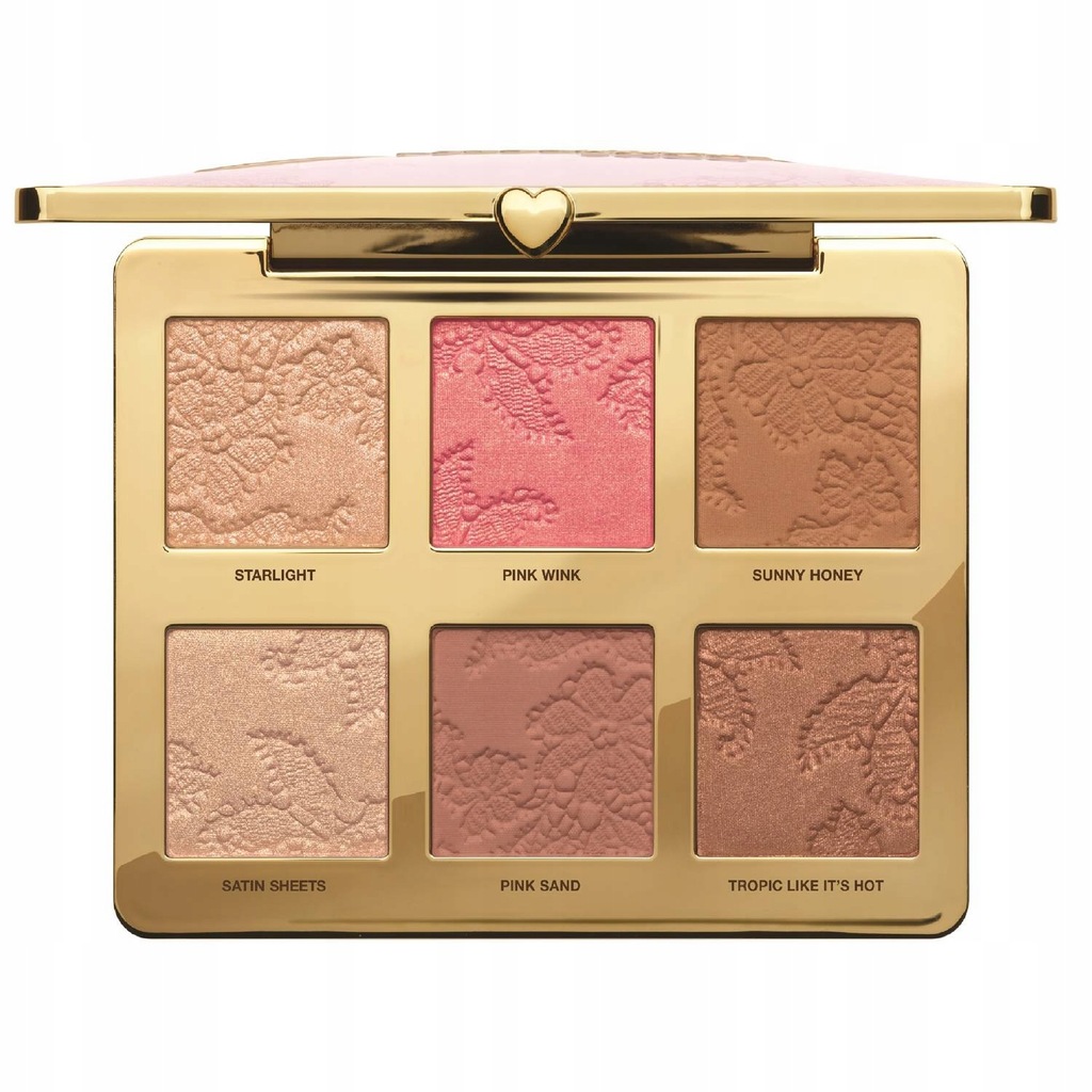 TOO FACED Natural Face Palette PALETA BRONZER RÓŻ