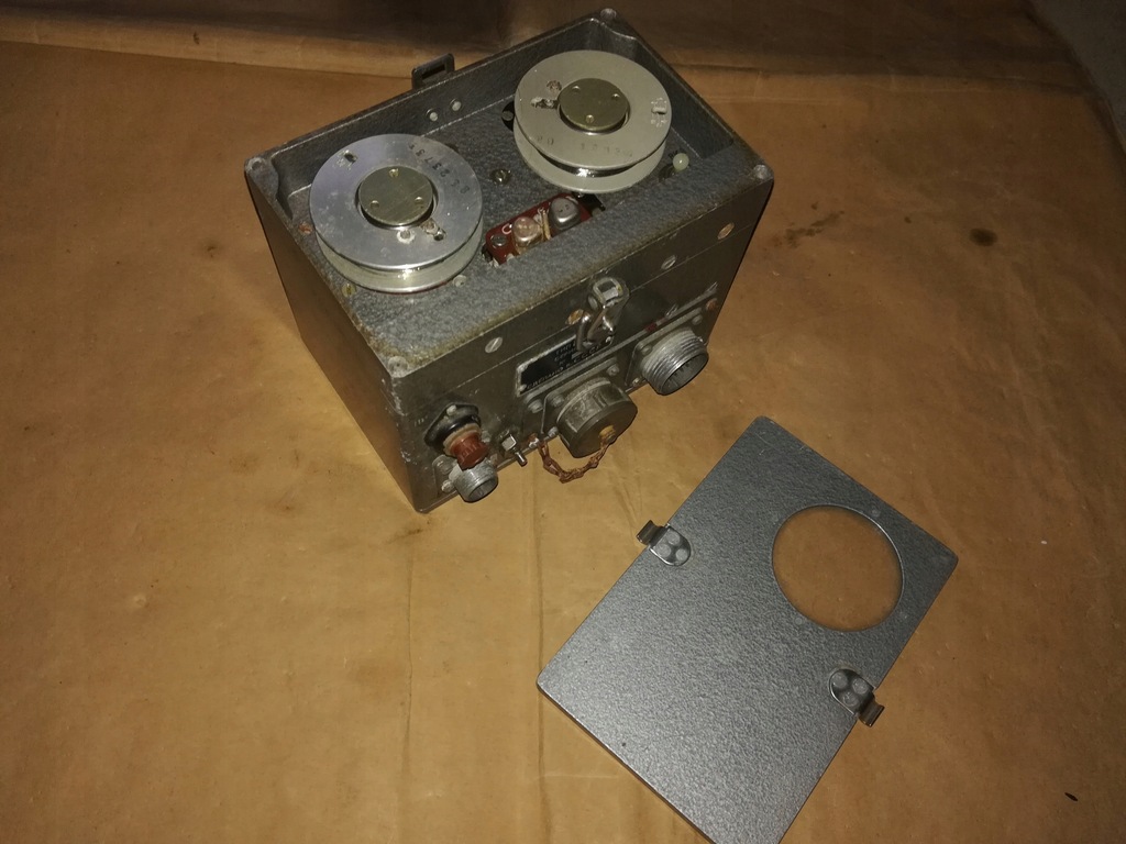 Magnetofon drutowy MS-61 CCCP radiostacja PRL UW