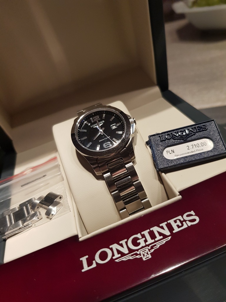 LONGINES ZEGAREK damski L32774566 7419334723 oficjalne