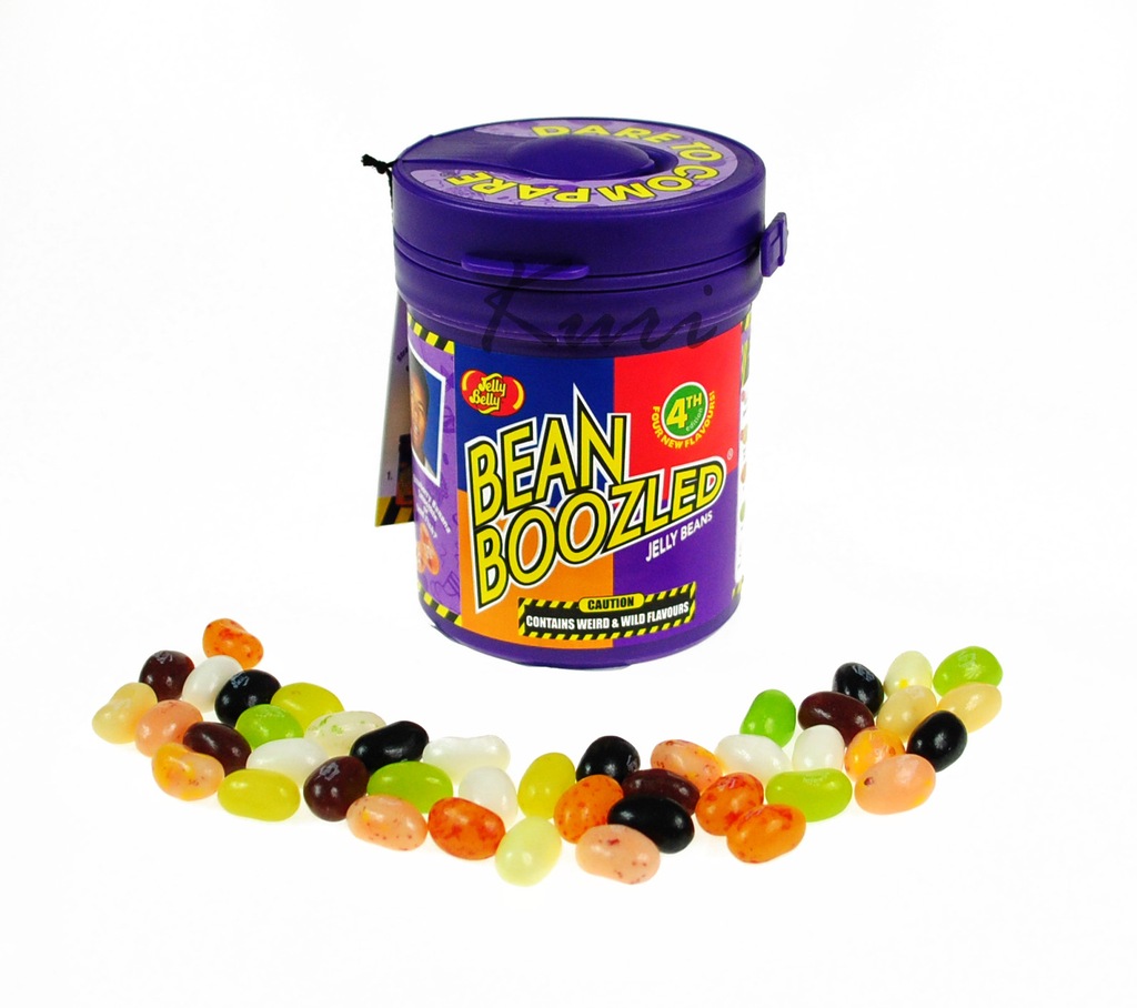 Fasolki wszystkich smaków Bean Boozled 99 podajnik