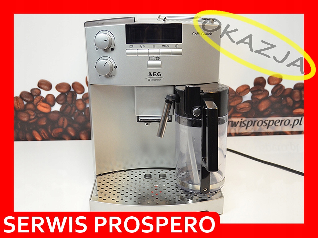 EKSPRES AEG CG6600 CAFFE GRANDE OD SERWIS PROSPERO