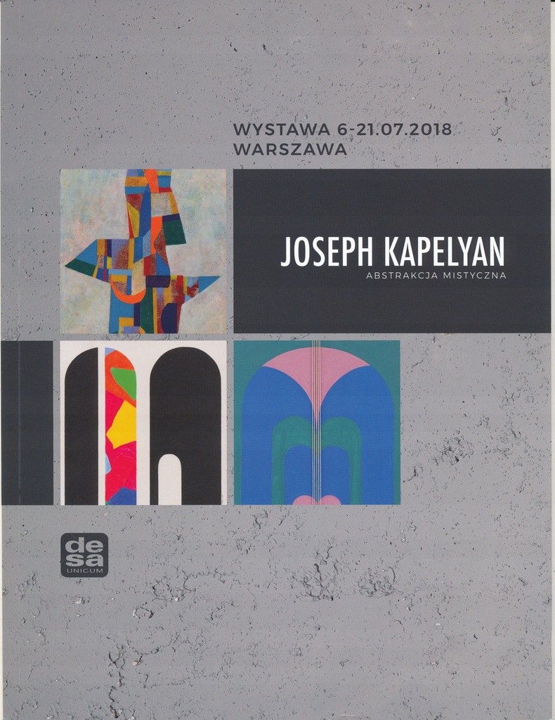 DESA UNICUM- JOSEPH KAPELYAN- KATALOG
