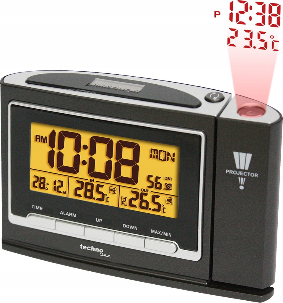 Technoline WT529 Termometr z Projektorem Zegarek