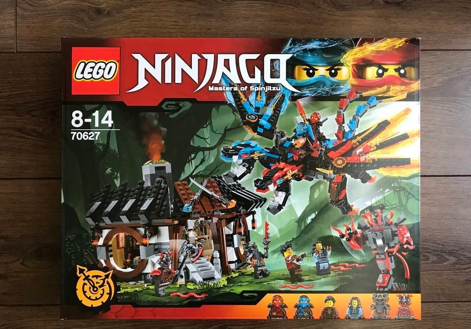 Zestaw Lego Ninjago Kuźnia Smoka 70627 jak nowy