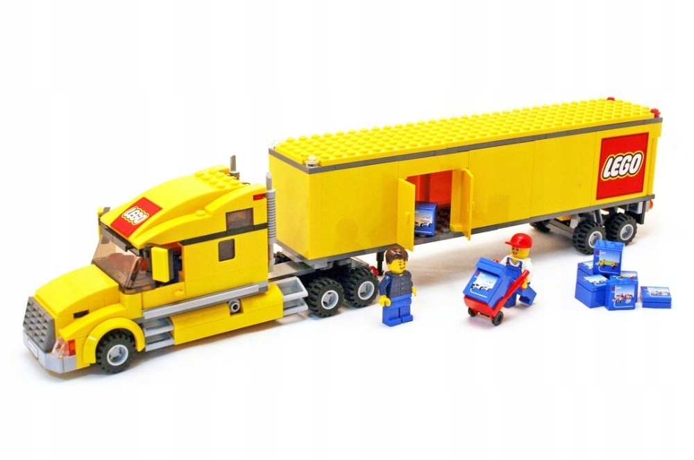 LEGO City 3221 wielka ciężarówka z przyczepą TIR - 7583385442 - oficjalne archiwum
